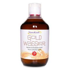 Kolloidales Gold 10 ppm – laborgeprüft, 99,99 % Reingold, Made in Austria