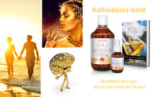 Lade das Bild in den Galerie-Viewer, Kolloidales Gold 1000ml - 10ppm mit Gratis E-Book - NanoKraft GmbH