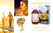 Lade das Bild in den Galerie-Viewer, Kolloidales Gold 500ml - 10ppm mit Gratis E-Book - NanoKraft GmbH