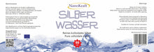 Lade das Bild in den Galerie-Viewer, Kolloidales Silber 500ml - 50ppm mit Gratis E-Book - NanoKraft GmbH