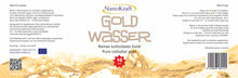 Lade das Bild in den Galerie-Viewer, Kolloidales Gold 500ml - 10ppm mit Gratis E-Book - NanoKraft GmbH
