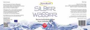 Kolloidales Silber 1000ml - 100ppm mit Gratis E-Book - NanoKraft GmbH