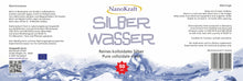 Lade das Bild in den Galerie-Viewer, Kolloidales Silber 500ml - 50ppm mit Gratis E-Book - NanoKraft GmbH
